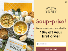 'spoonfulofcomfort.com' screenshot