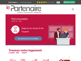 'le-partenaire.fr' screenshot