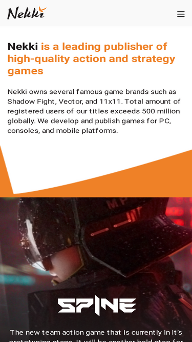 Nekki - game publisher