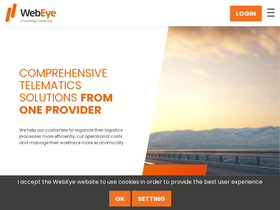 'webeye.eu' screenshot