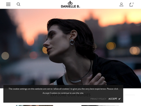 daniellebjewelers.com homepage screenshot
