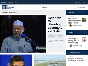 'themalaysianinsight.com' screenshot