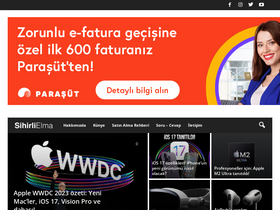 'sihirlielma.com' screenshot