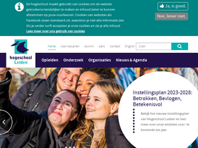 'hsleiden.nl' screenshot