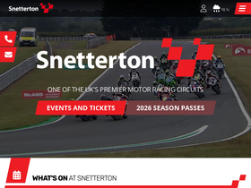 'snetterton.co.uk' screenshot