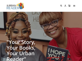 Urbanreaderbook homepage screenshot