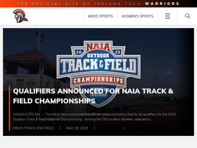 'indianatechwarriors.com' screenshot