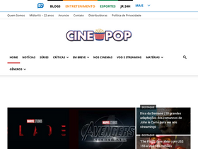 'cinepop.com.br' screenshot