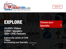 'themeditube.com' screenshot