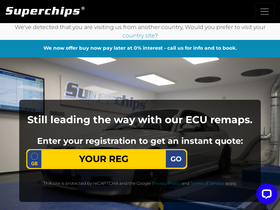 'superchips.co.uk' screenshot