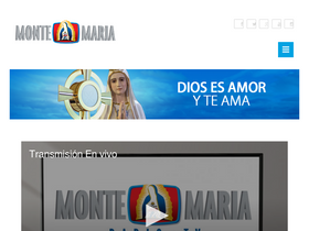 'montemaria.org' screenshot