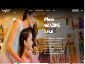 'ayalamalls.com' screenshot