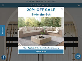 'meadowblu.com' screenshot