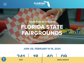 'floridastatefair.com' screenshot
