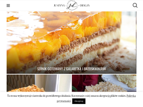 'justynadragan.pl' screenshot
