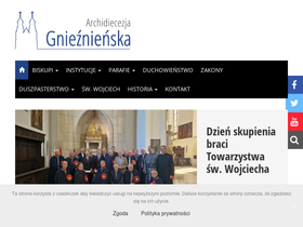 'archidiecezja.pl' screenshot