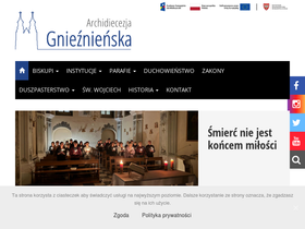 'archidiecezja.pl' screenshot