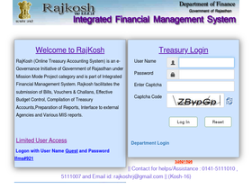 rajkosh.rajasthan.gov.in Traffic Analytics, Ranking & Audience [March ...