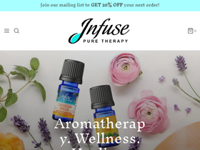 infusepuretherapy.com homepage screenshot