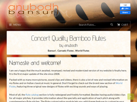 'anubodh.com' screenshot