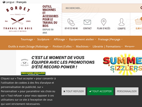 'bordet.fr' screenshot