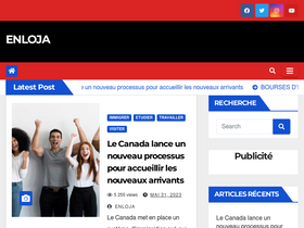 'enloja.ca' screenshot