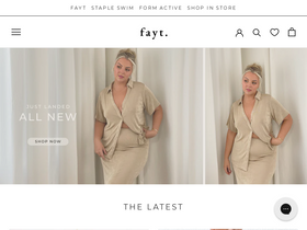 'faytthelabel.com' screenshot