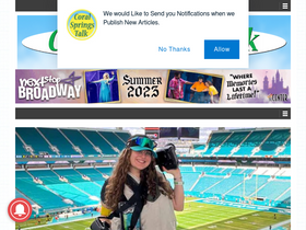 'coralspringstalk.com' screenshot