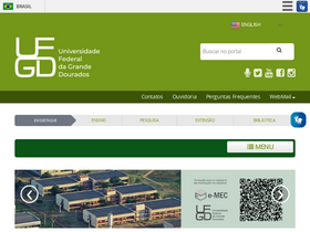 'ufgdnet.ufgd.edu.br' screenshot
