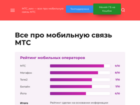 'mtskin.ru' screenshot