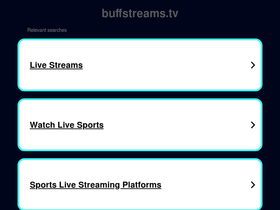 'buffstreams.tv' screenshot