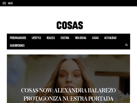 'cosas.pe' screenshot