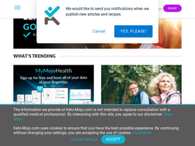 'keto-mojo.com' screenshot