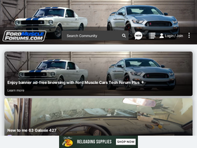 'fordmuscleforums.com' screenshot