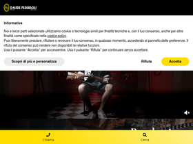 'davide-pedersoli.com' screenshot