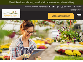 'ourgrovecu.com' screenshot