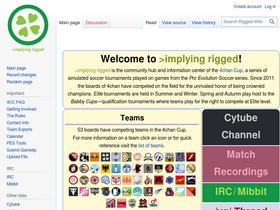 'implyingrigged.info' screenshot