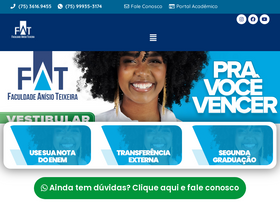 'fat.edu.br' screenshot