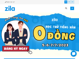 'zila.com.vn' screenshot