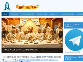 'ourmercifulgod.com' screenshot