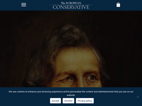 'europeanconservative.com' screenshot