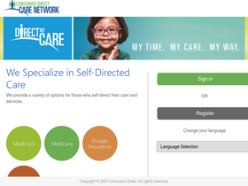 'directmycare.com' screenshot