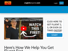 'englishanyone.com' screenshot