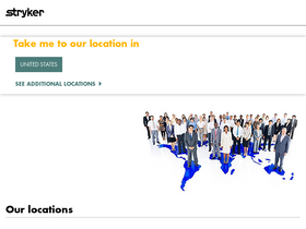 'stryker.com' screenshot