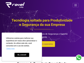 'ravel.com.br' screenshot