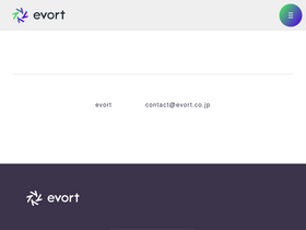 'evort.jp' screenshot