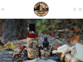 backwoodbeardco.com homepage screenshot