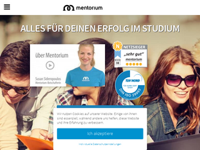 'mentorium.de' screenshot