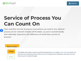 'abclegal.com' screenshot