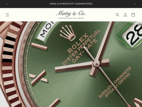 mattyandco.com homepage screenshot